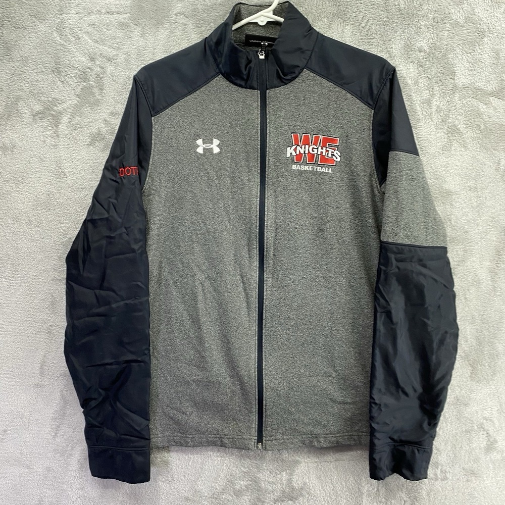 Under Armour Player Issued Army Black Knights Full Zip Sweatshirt Men's S